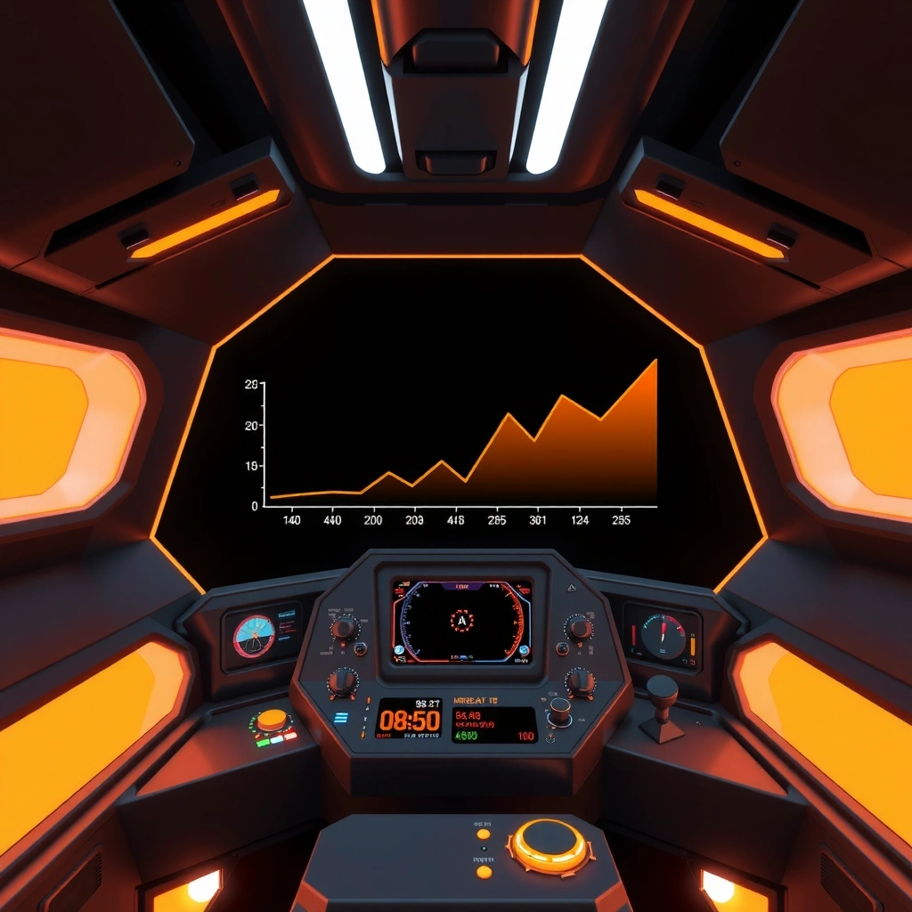 Void Trader cockpit view